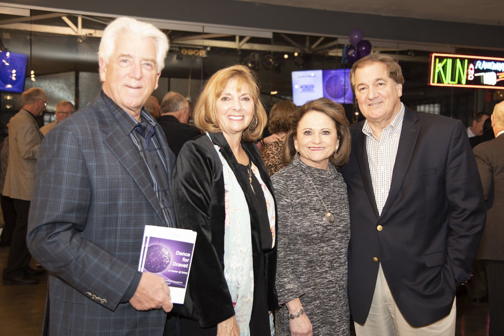 Bill and Mary Caye Jones, Mary and Chris Bonfanti